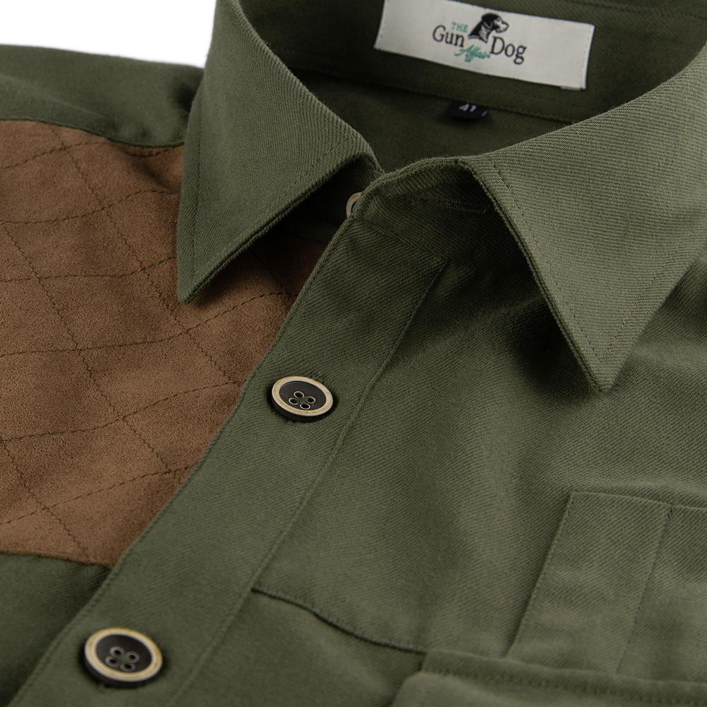 Men’s Safari Shirt, Cotton Twill
