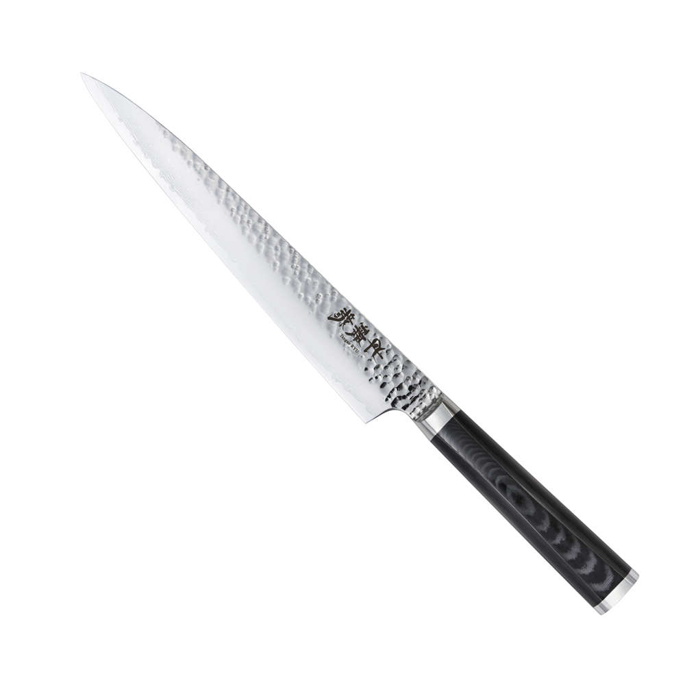 Tanganryu Hocho, Linen Micarta, Sujihiki (Fish and Meat Knife), 240 mm