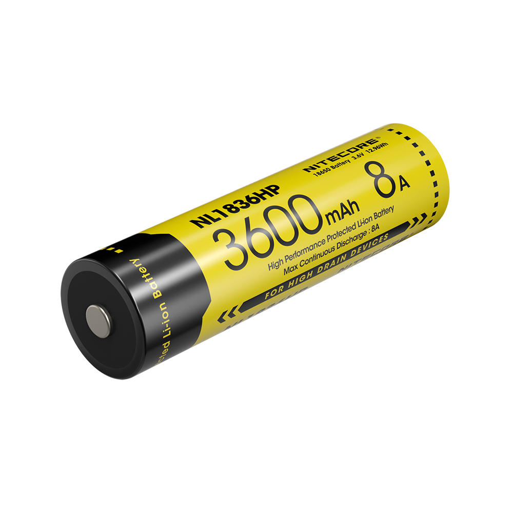 Nitecore® Li-Ion Battery 18650, 3600 mAh, NL1836HP
