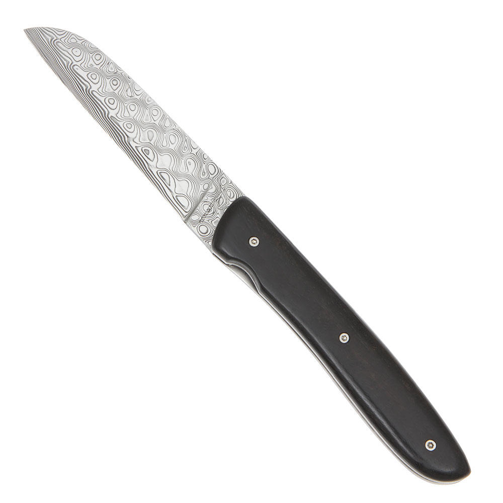 Couteau pliant Perceval L08 Damas, ébène
