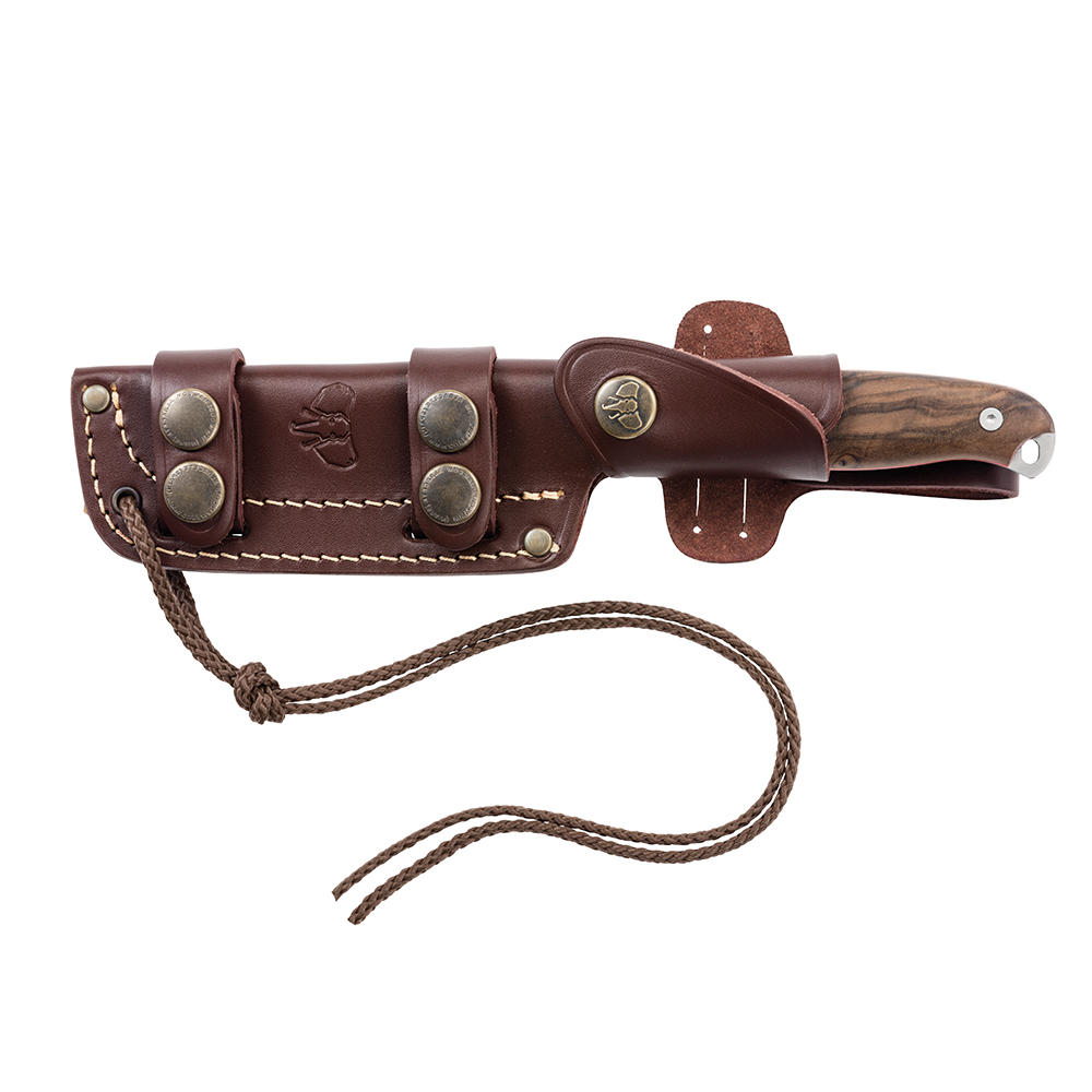 Cudeman Jagdmesser Ness Wolf, Walnuss