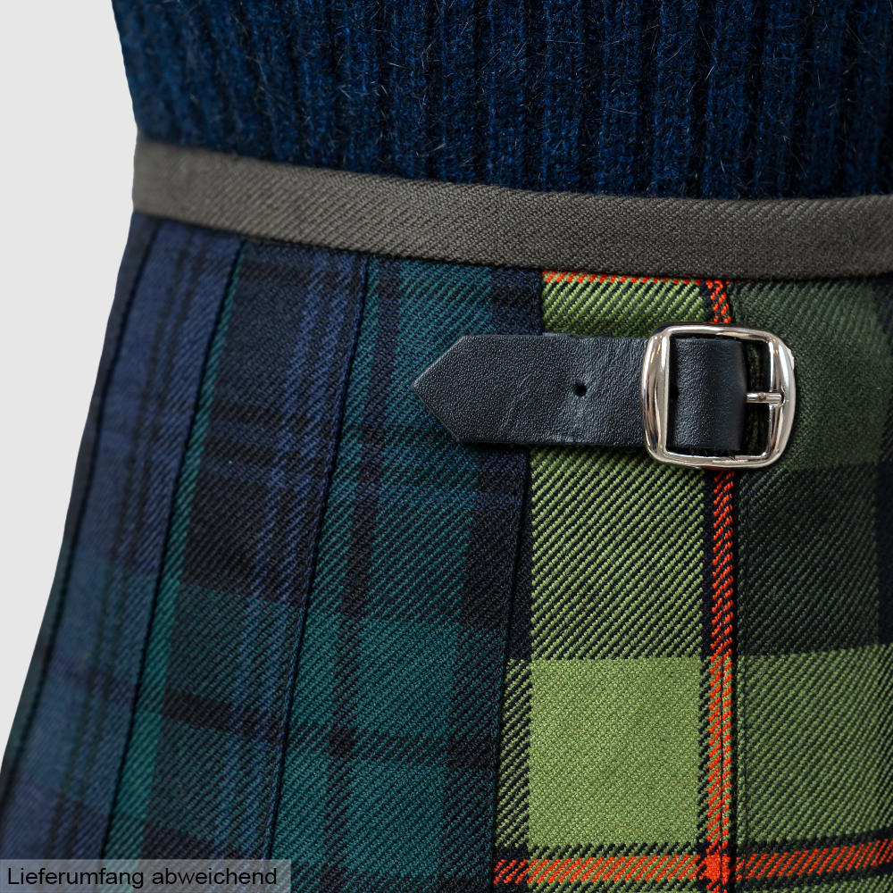 Jupe kilt femme "Carlow", vert à carreaux