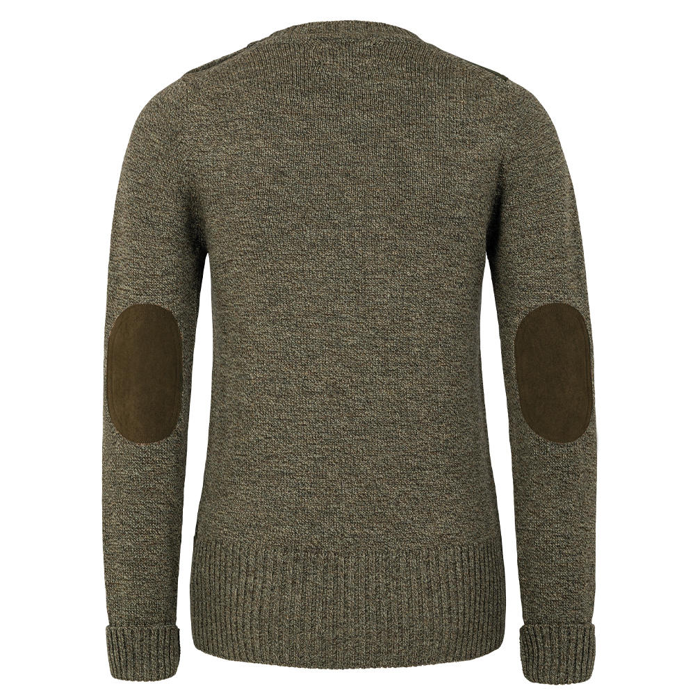 Purdey Damen Schießpullover, One Shoulder, grün