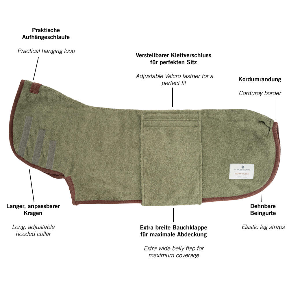 Hundetrockenmantel, Country Collection