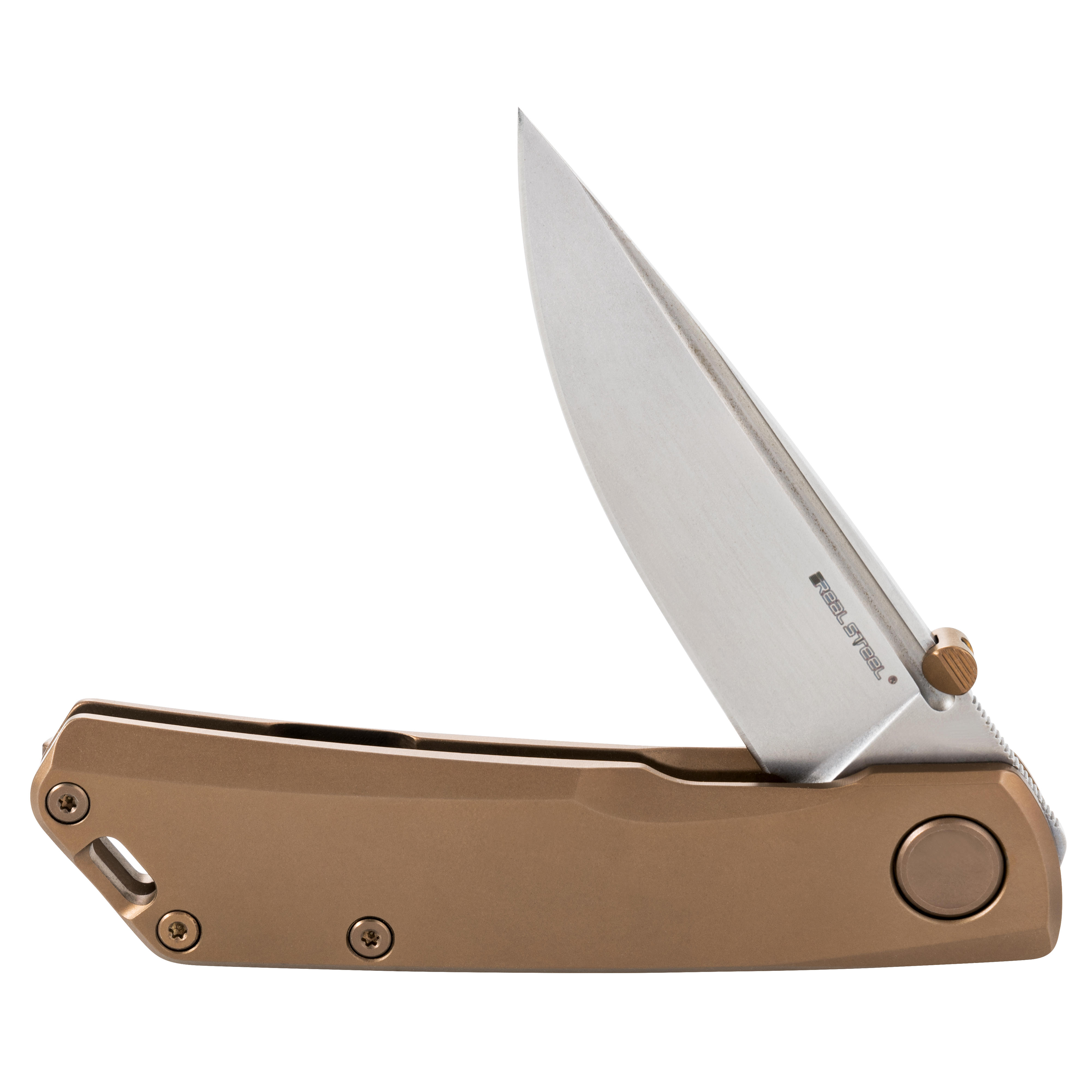 Real Steel® Luna Eco Folding Knife, Bronze