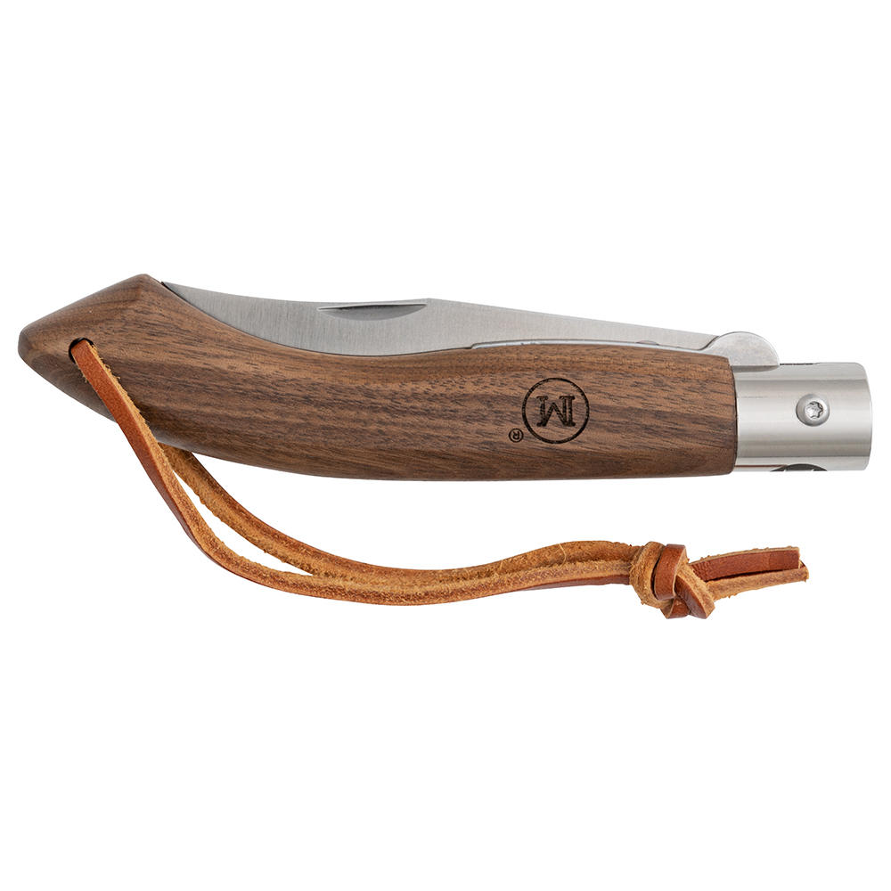 Couteau pliant MAIN » American Line «, noyer
