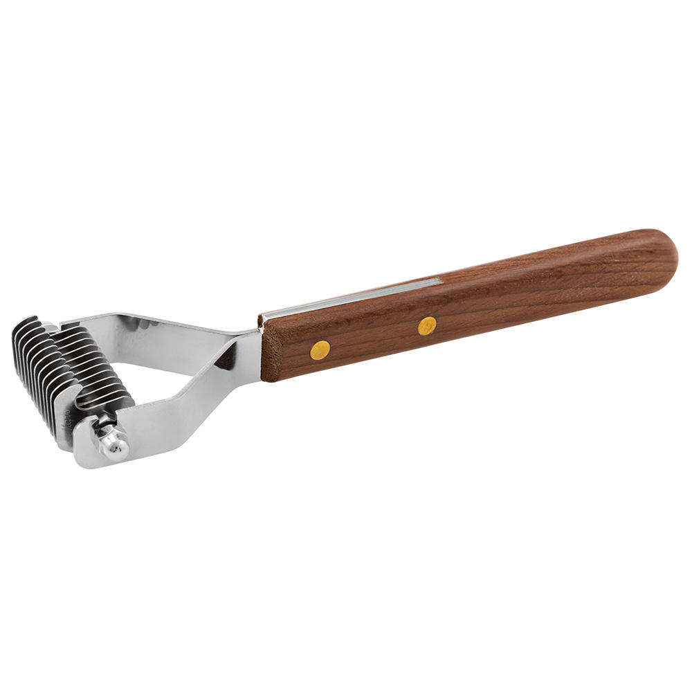 Mars® Coat King Multi Stripping Curry Comb, 12 Blades, Medium
