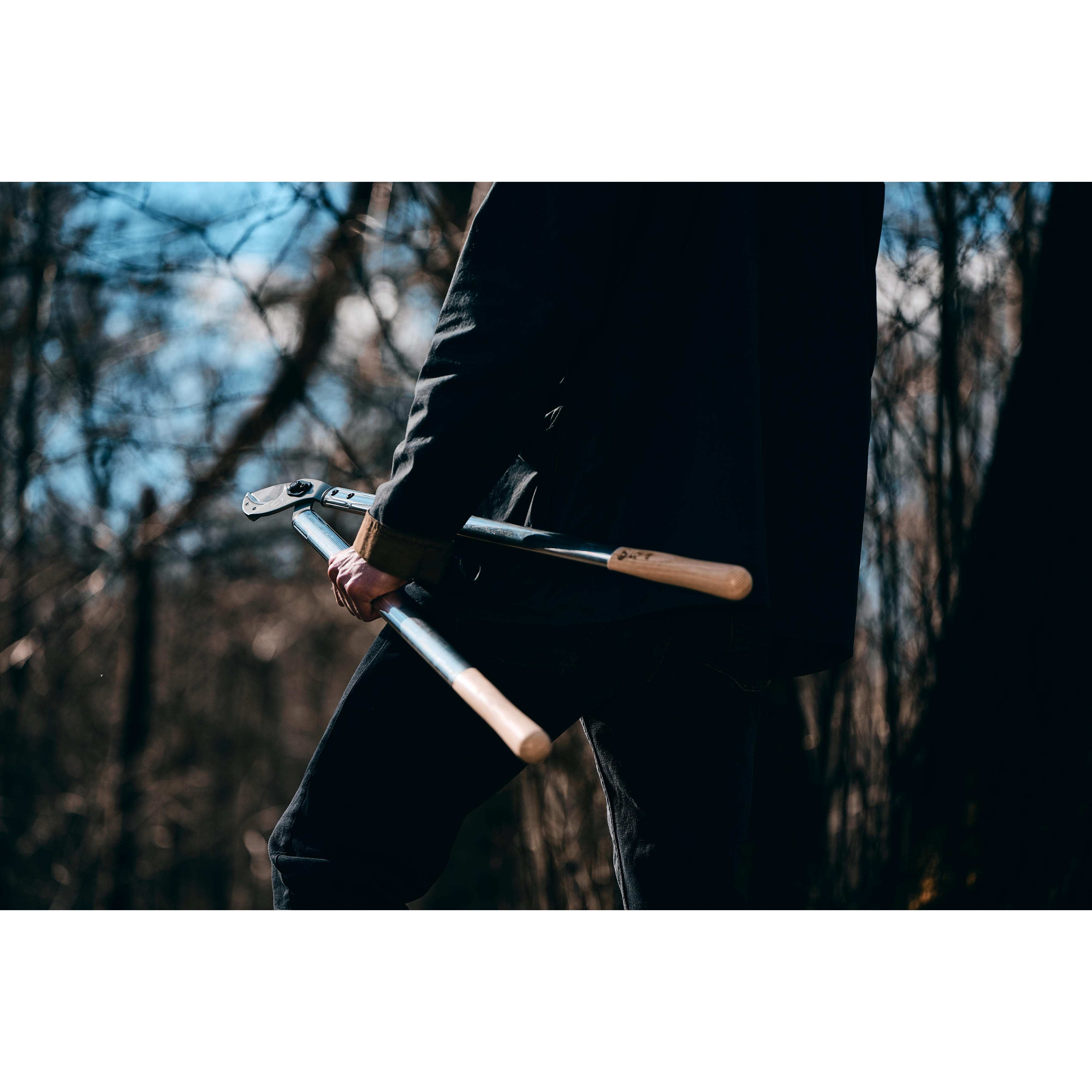 Löwe® 22 »Natural« Anvil Pruning Loppers with Curved Blade
