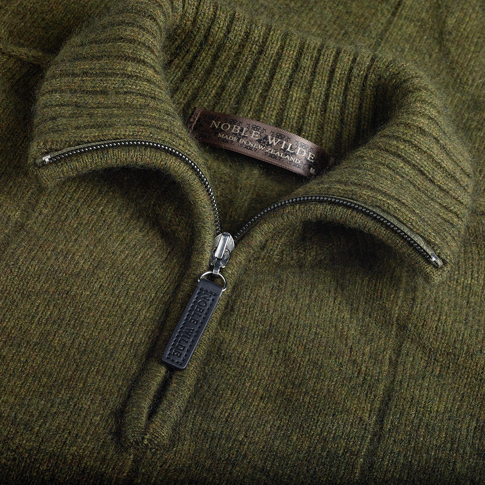 Possum Merino Men’s Zip Sweater