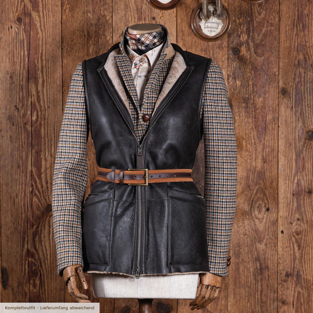 Damenblazer Fox-Tweed Houndstooth