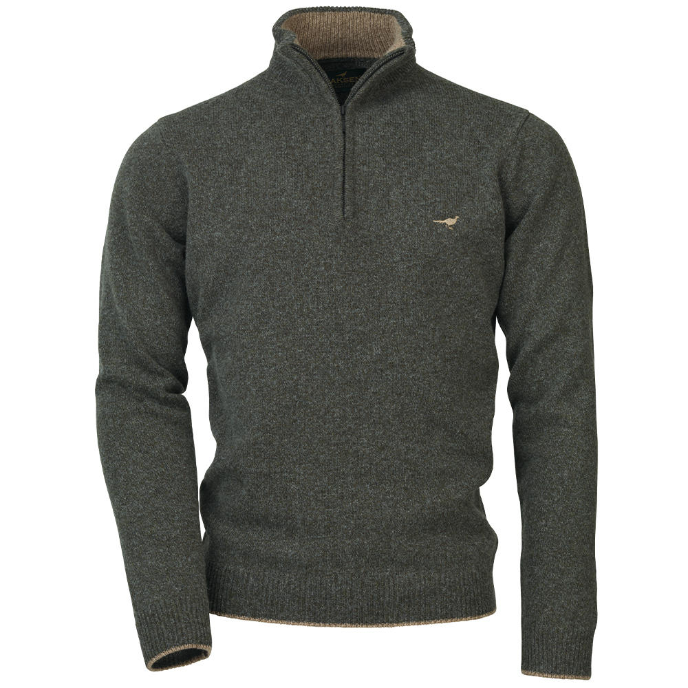 Laksen »Brompton« Men's Zip Neck Sweater