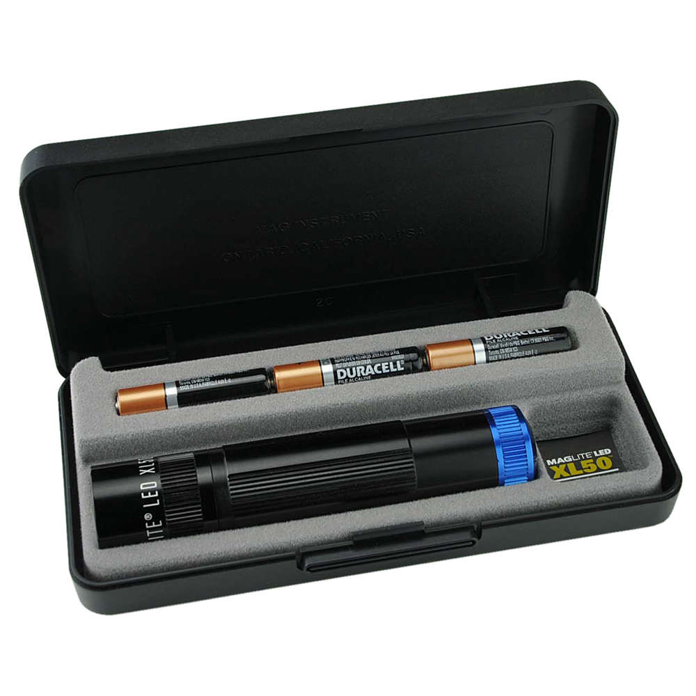 Torche MAGLITE® XL50®, LED, 3-CELL, AAA, Spectrum, lumière bleue