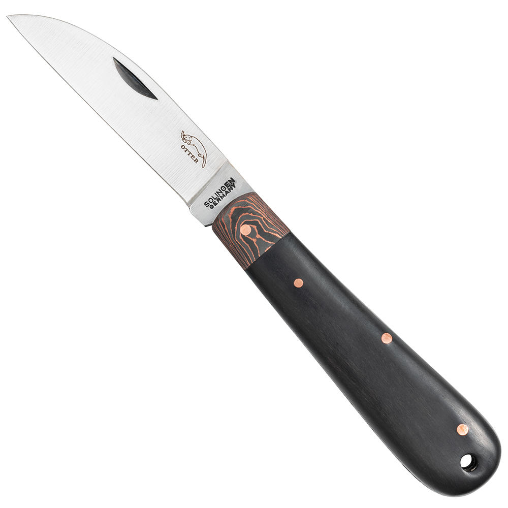 Otter® »Bergmann« Folding Knife, Ebony