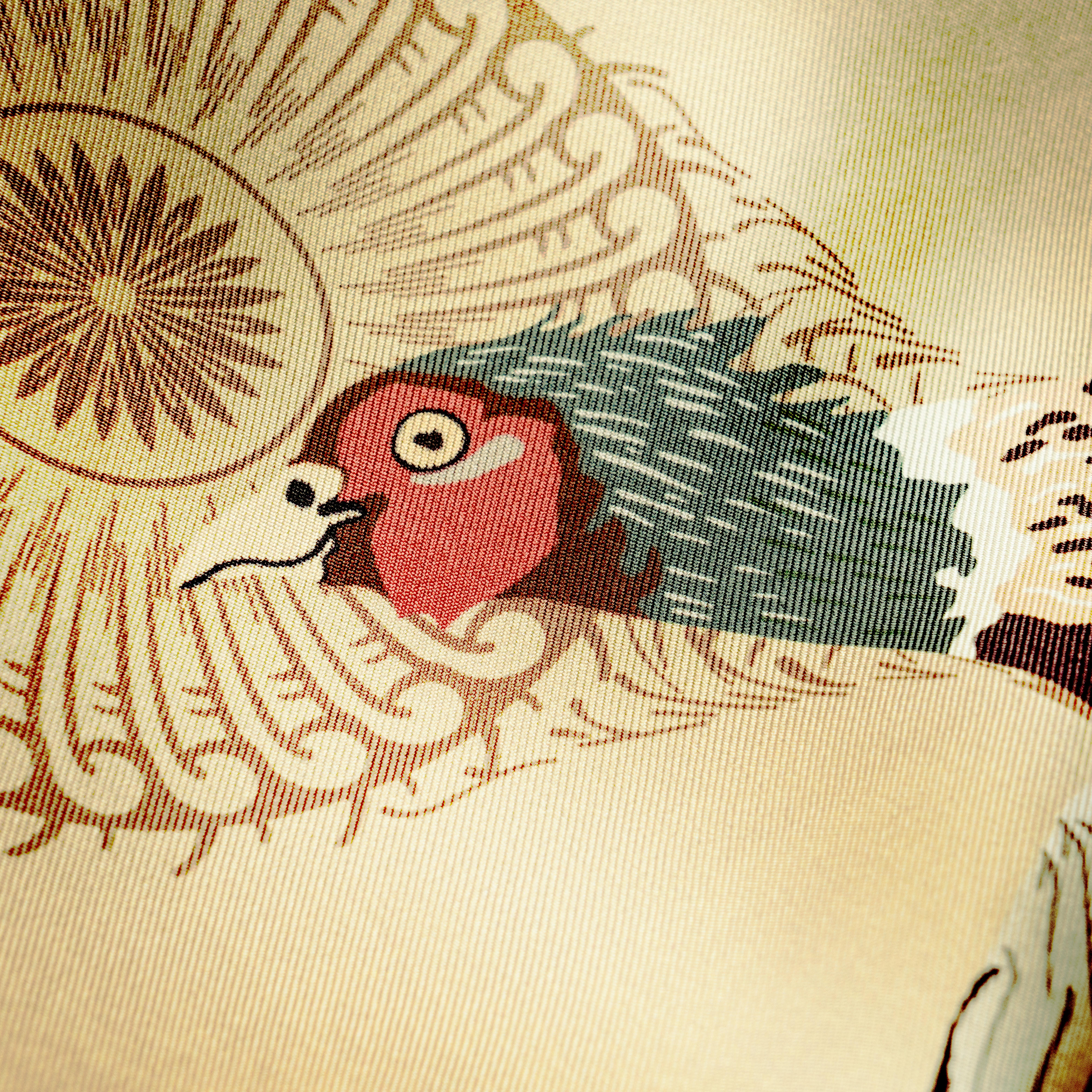 Pochette Purdey » Pheasant «, taupe