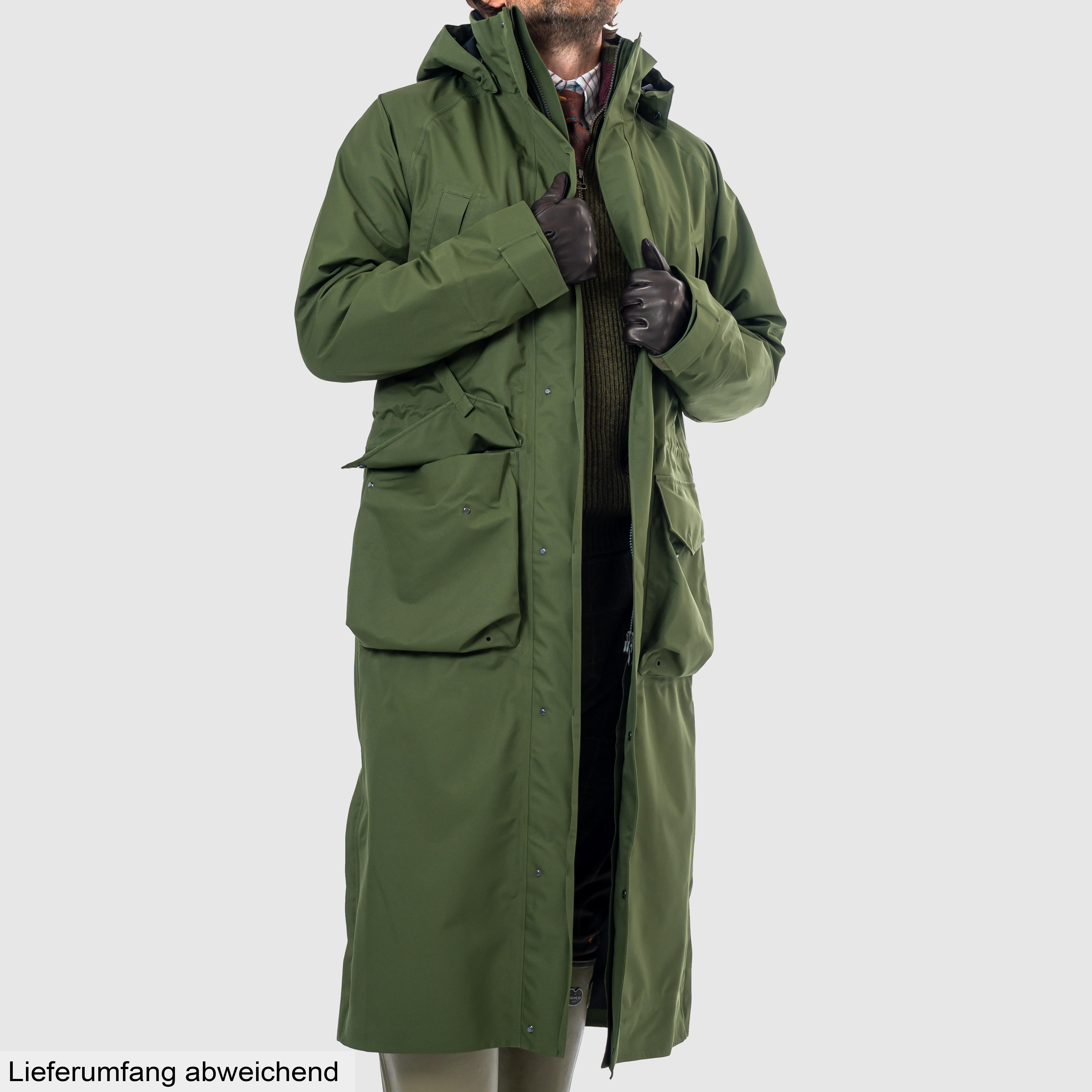 Purdey Jagdmantel Vatersay Cape 2, Rifle Green