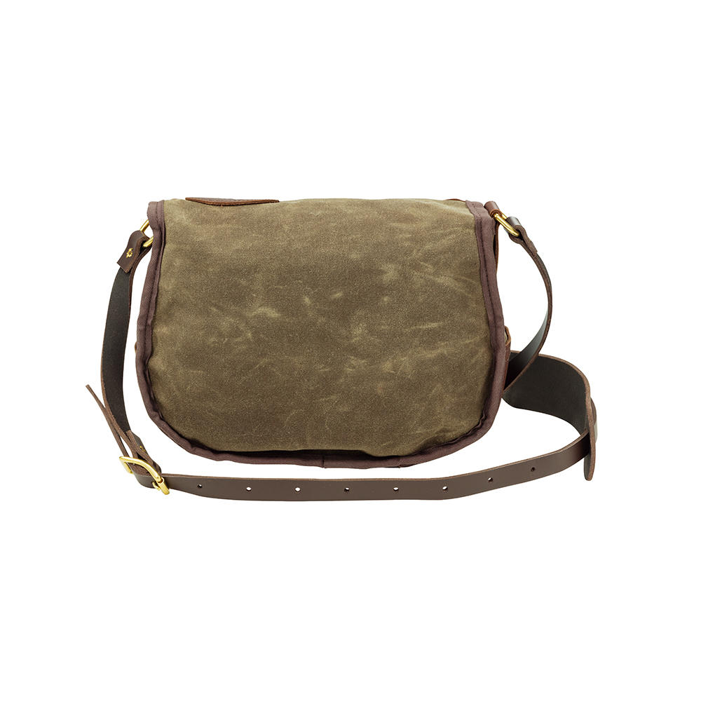 Frost River Premium Shell Bag, Waxed Canvas, Dark Olive, Medium