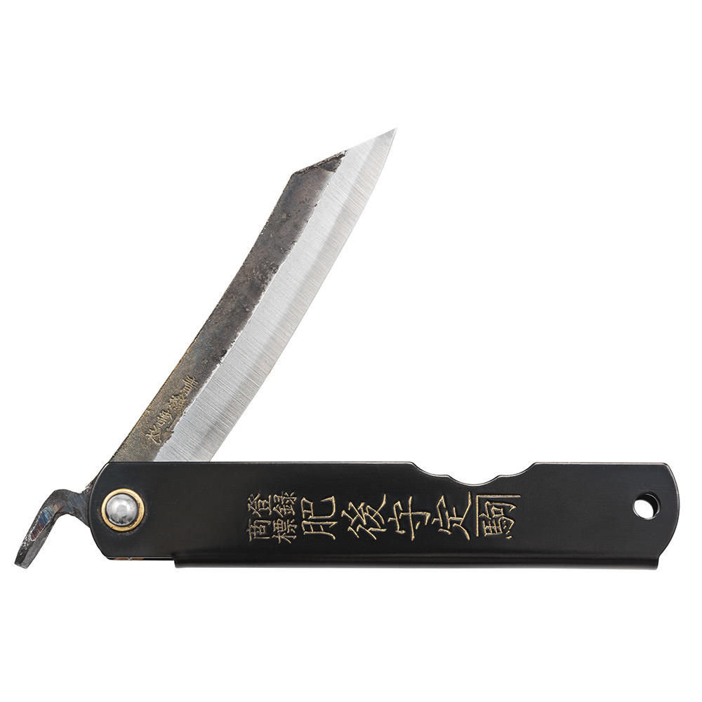 Higonokami Black with Forged Skin, without Sheath