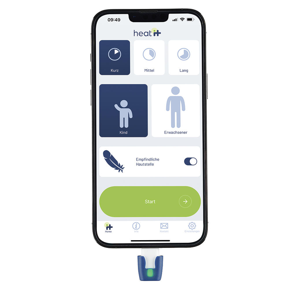 heat it® Insektenstichheiler, für Android und iPhone 15 (USB-C)