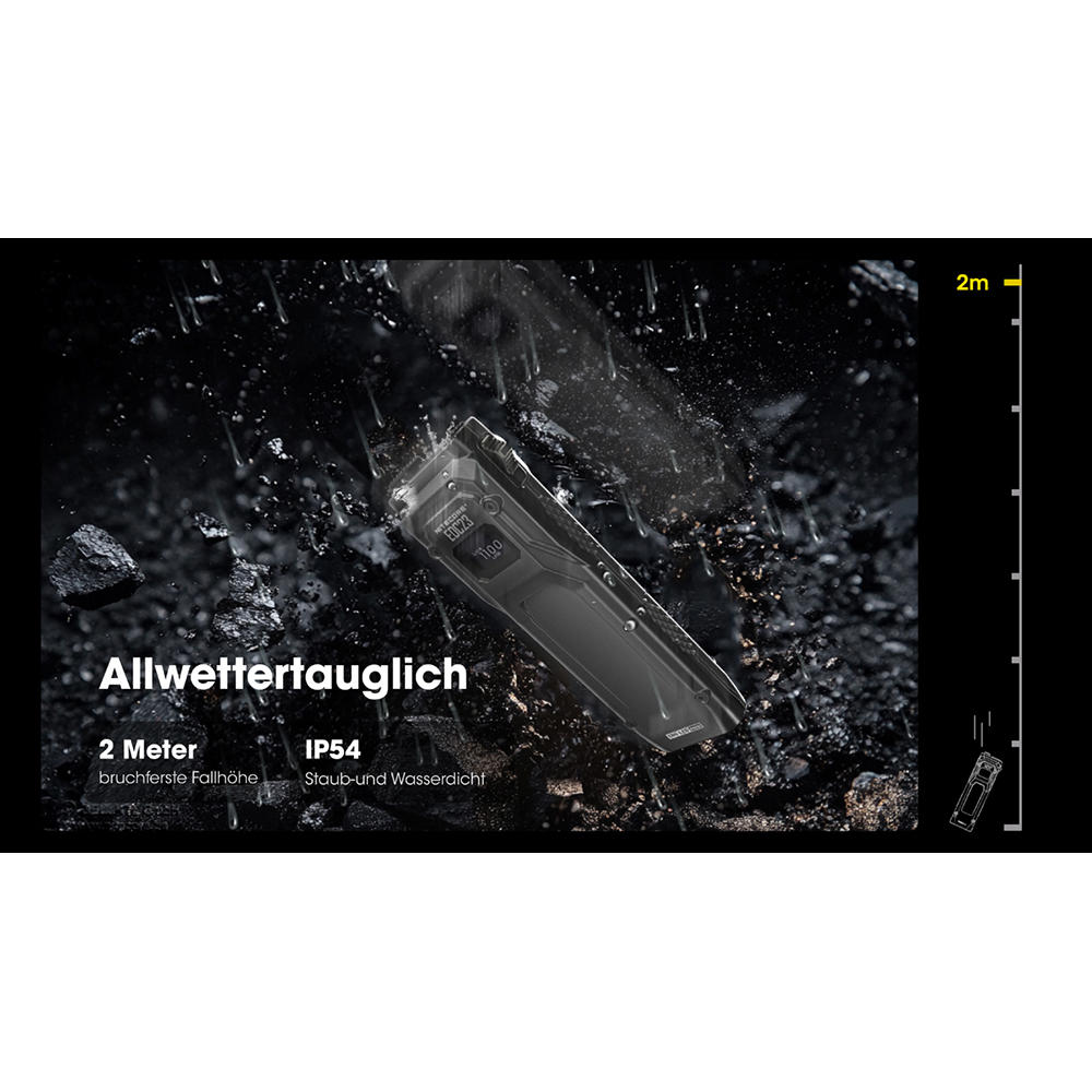 Lampe torche Nitecore®EDC23, 2500 lm