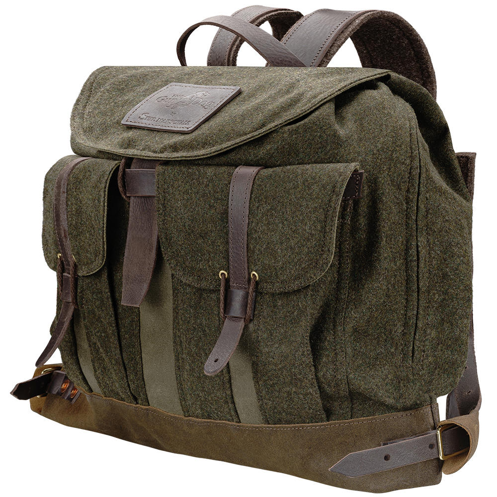 Sac à dos de chasse en loden » Wildspitz «, vert