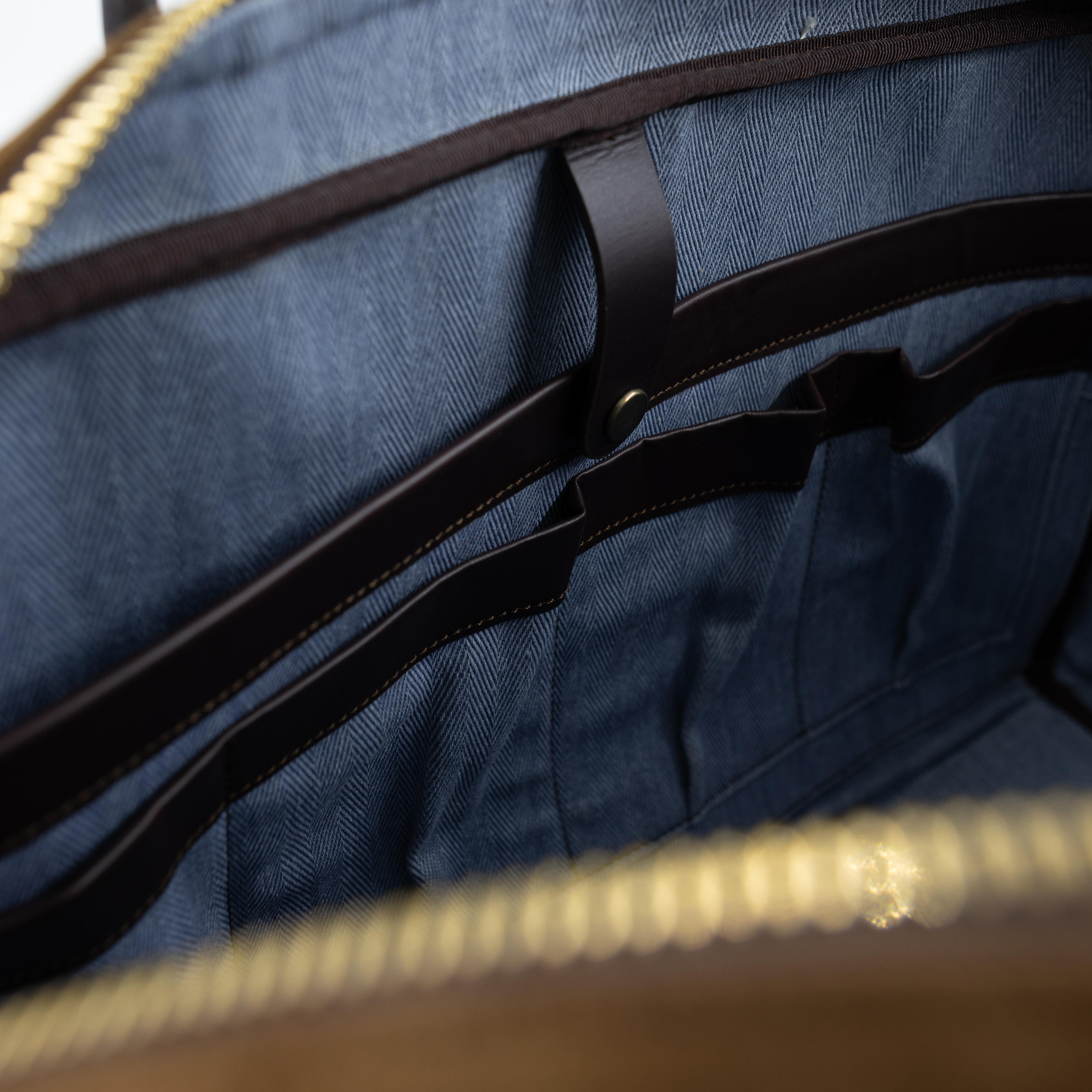 Rey Pavón Leder Briefcase, cognac/braun
