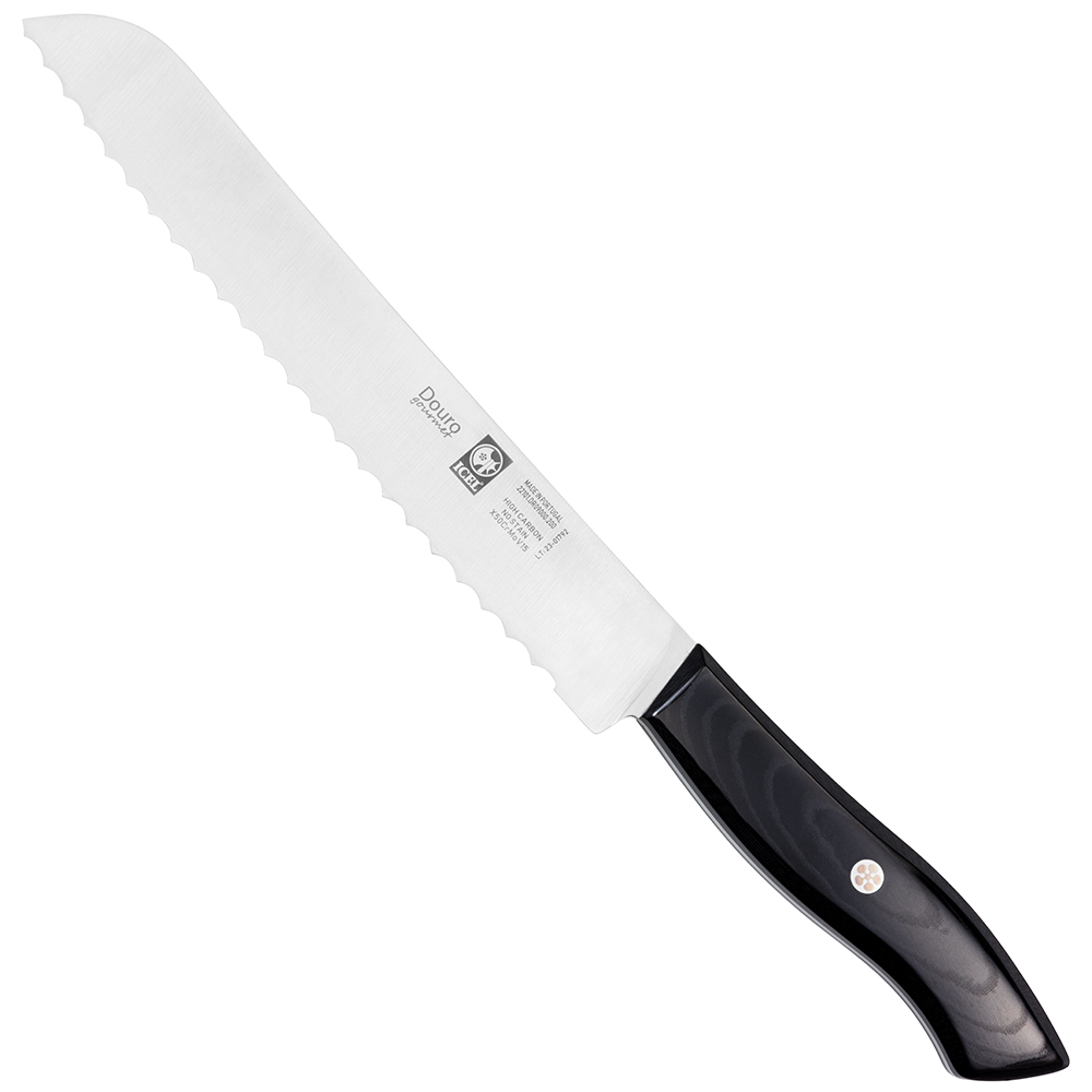 Bread Knife, Linen Micarta