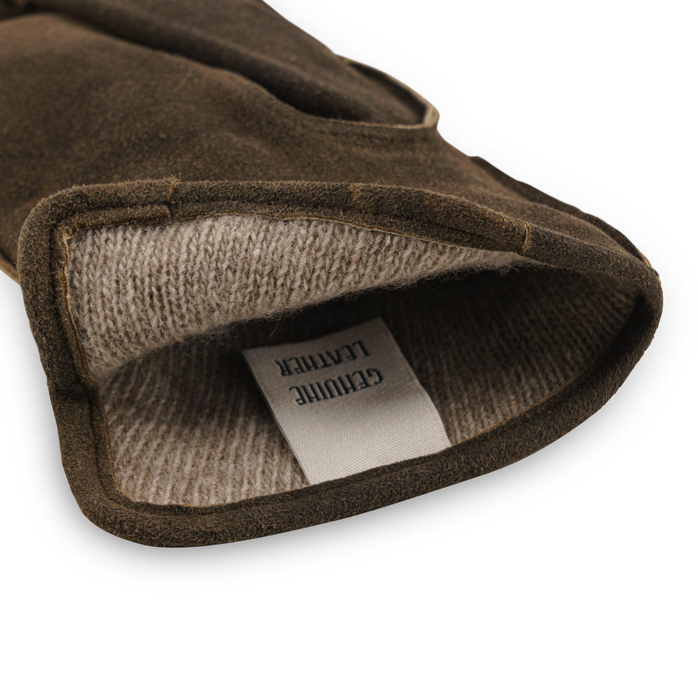 Gants pour femme » Etsch «, velours de chèvre, doublure en cachemire