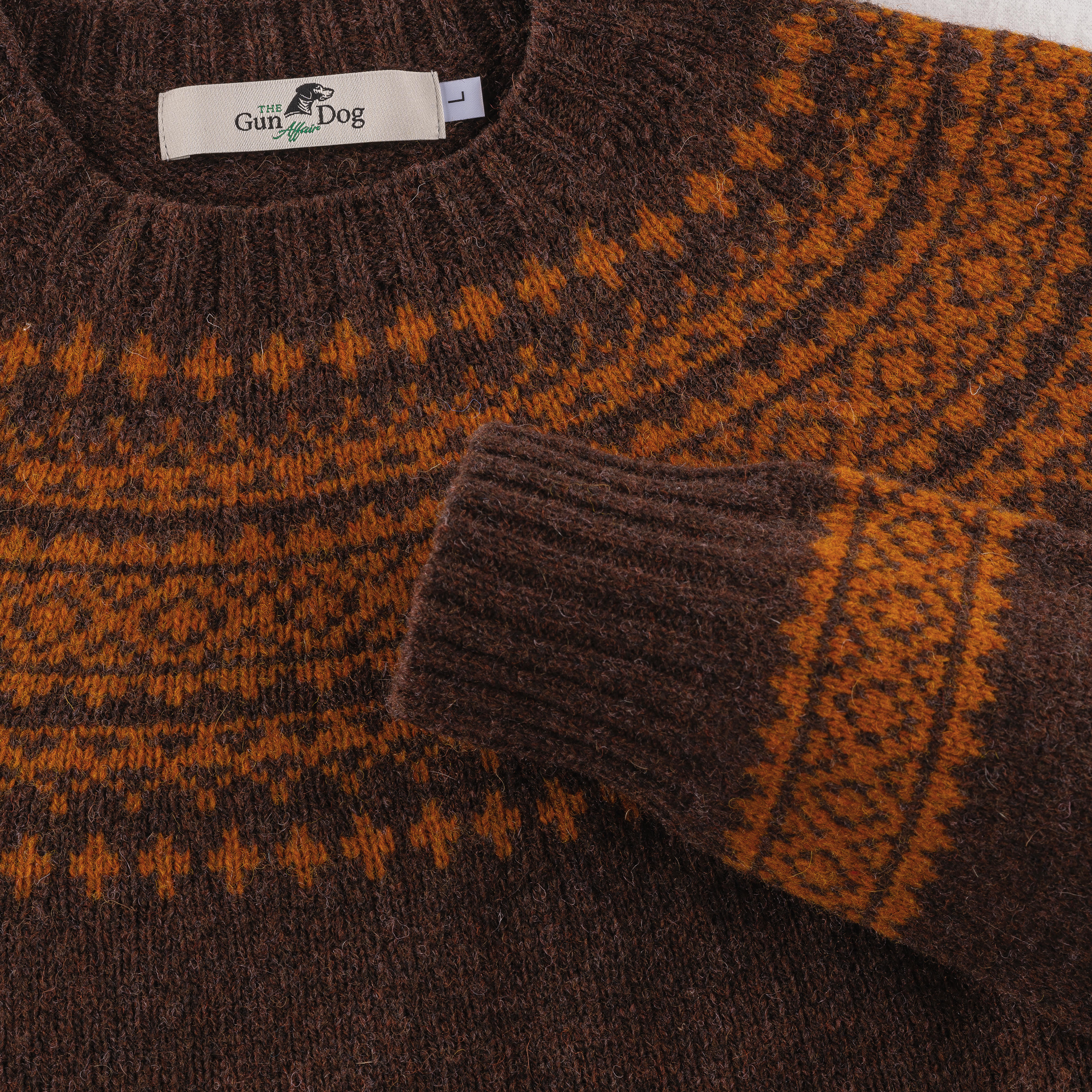 Herren Shetland Pullover