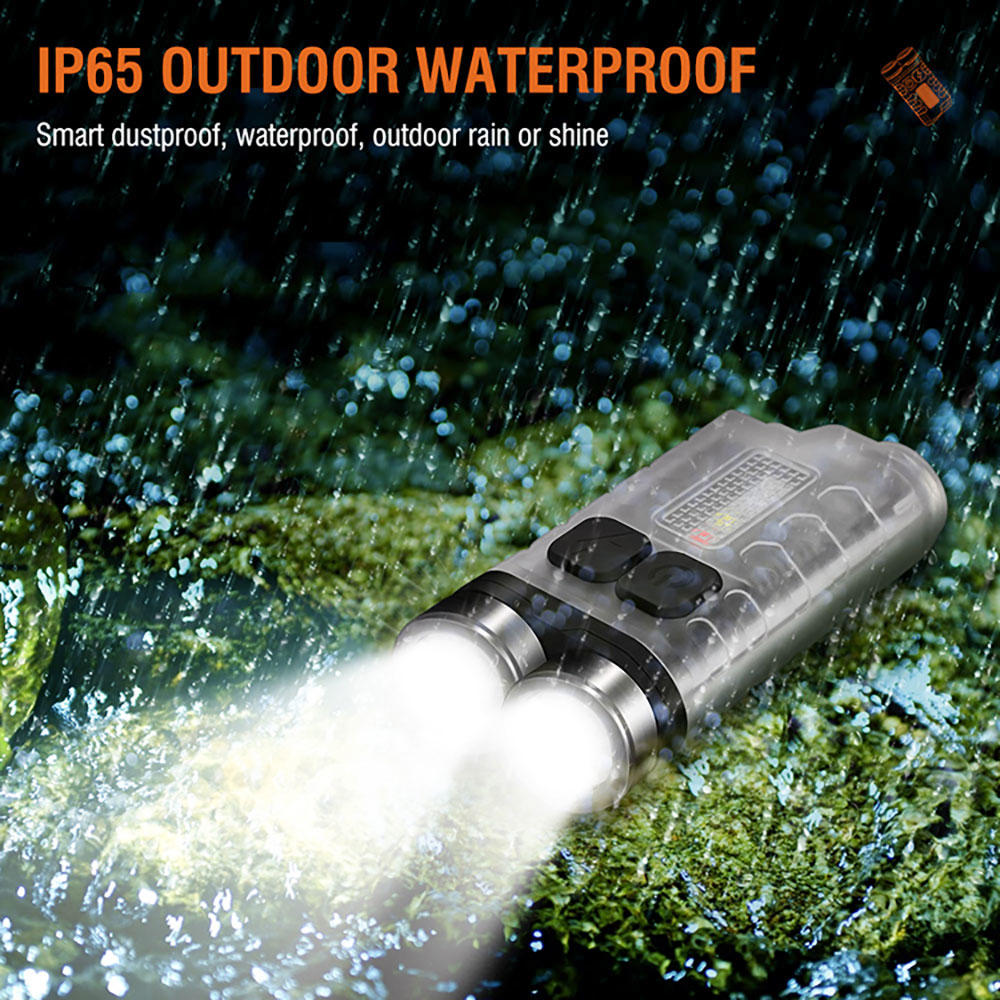 SPERAS V3 Mini-Taschenlampe mit doppelter Lichtquelle, LED, 900 lm