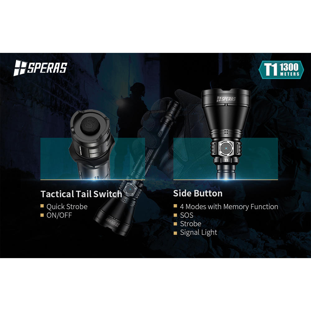 SPERAS T1, LED, 1200 lm