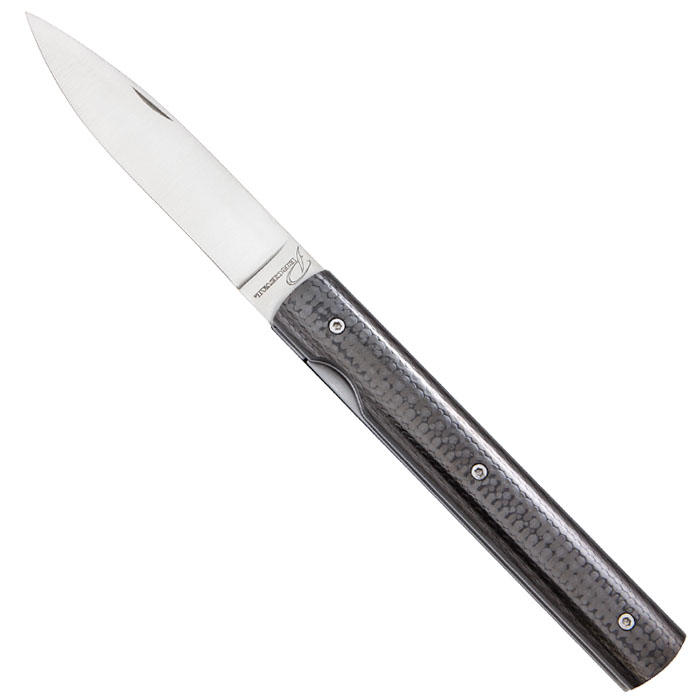 Le Francais Folding Knife, Carbon Fibre