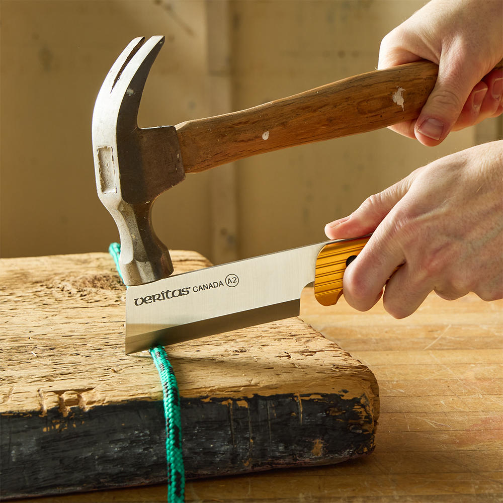 Veritas® »Hacking Knife« mit Lederscheide