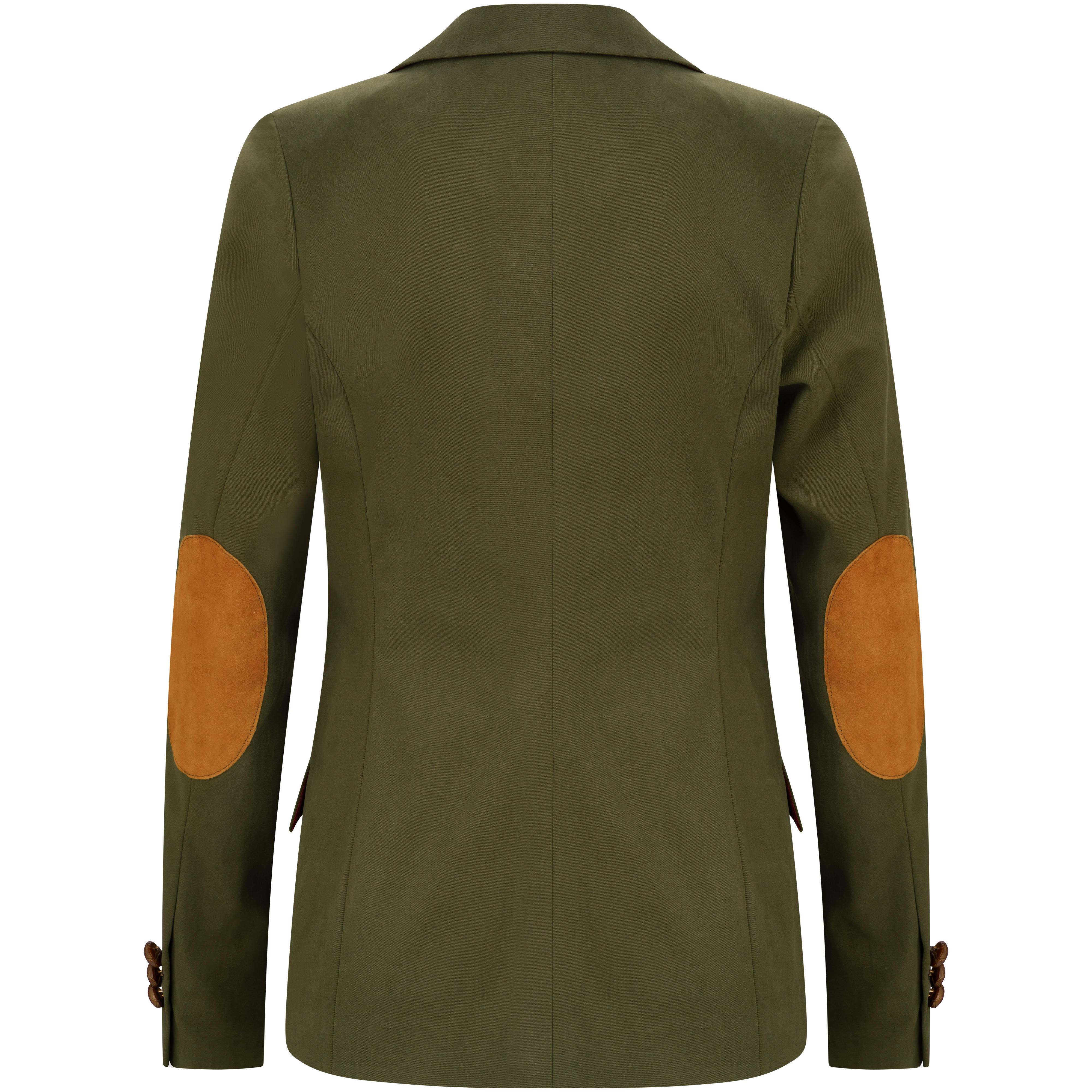 Damen-Baumwoll-Blazer »Andrea«, forest