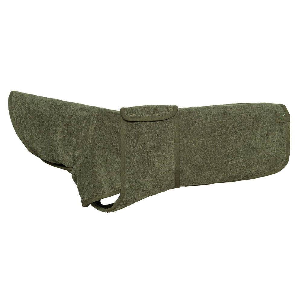 Cloud7® »Föhr« Dog Bathrobe, Sage, Size 11