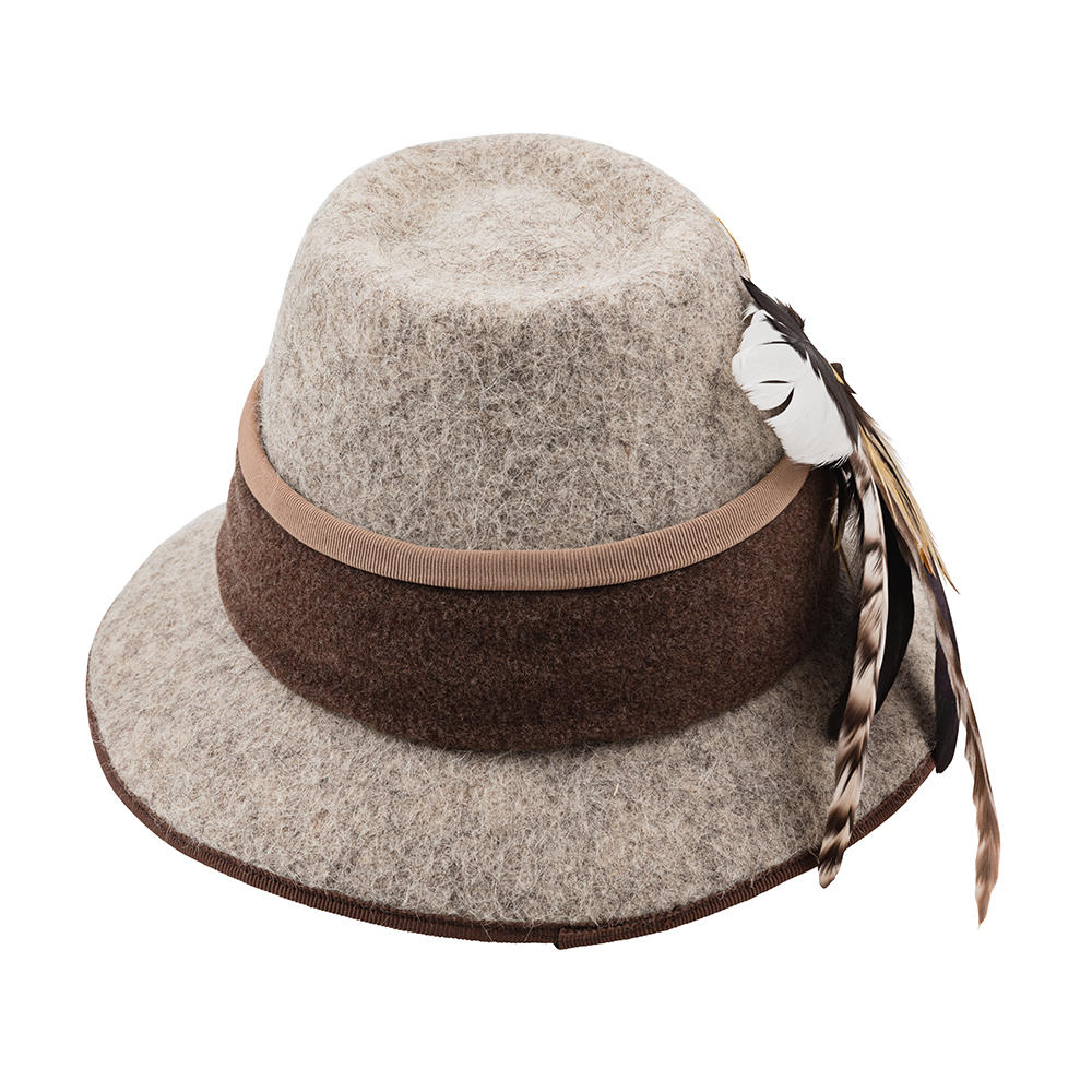 »Lale« Ladies Hat, with Feather