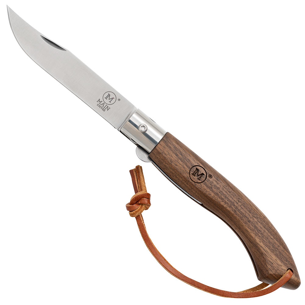 Couteau pliant MAIN » American Line «, noyer