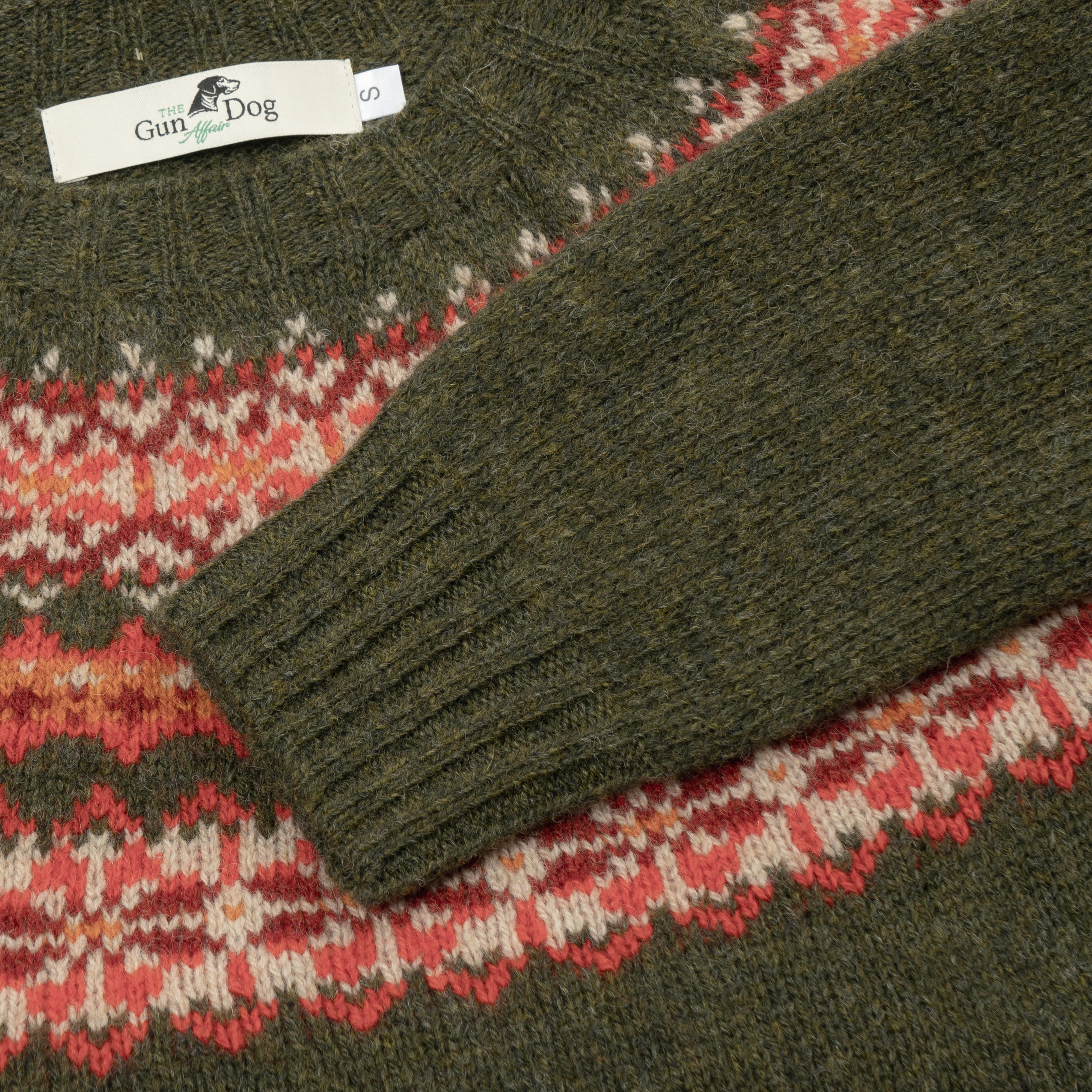 Damen Fair Isle-Pullover Winter