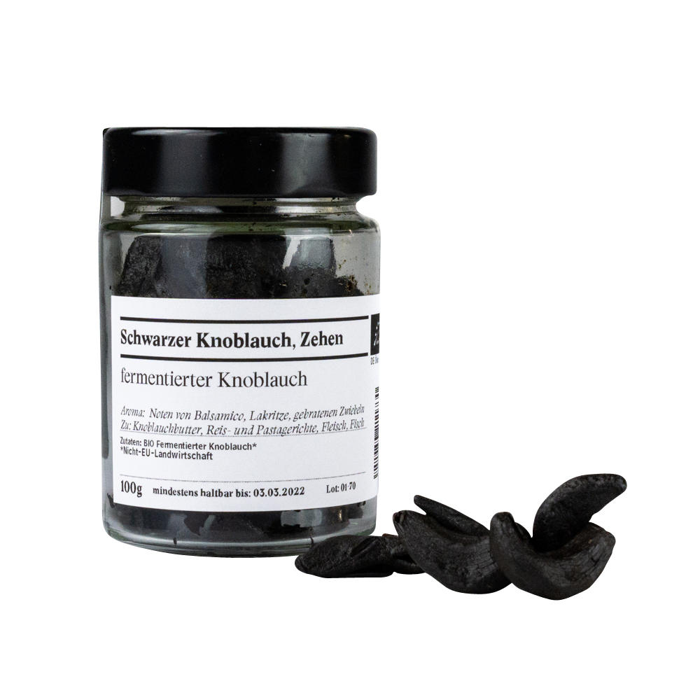 Ail noir, fermenté, qualité bio