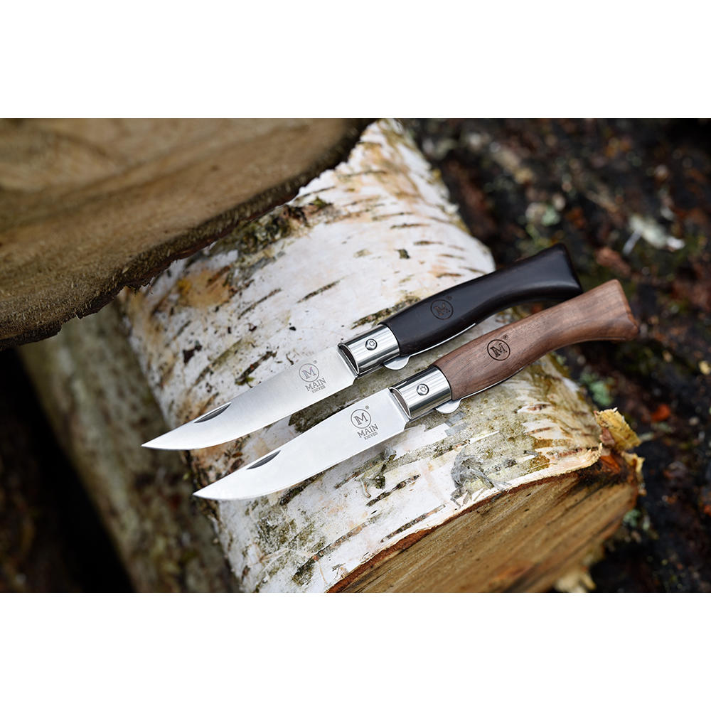 MAIN »Italian Line« Folding Knife, Ebony