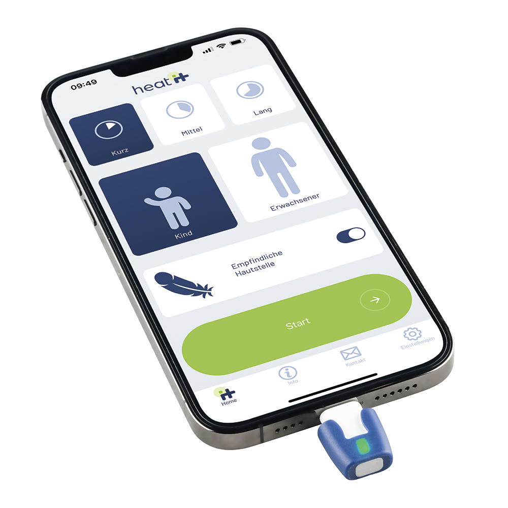 heat it® Insektenstichheiler, für Android und iPhone 15 (USB-C)