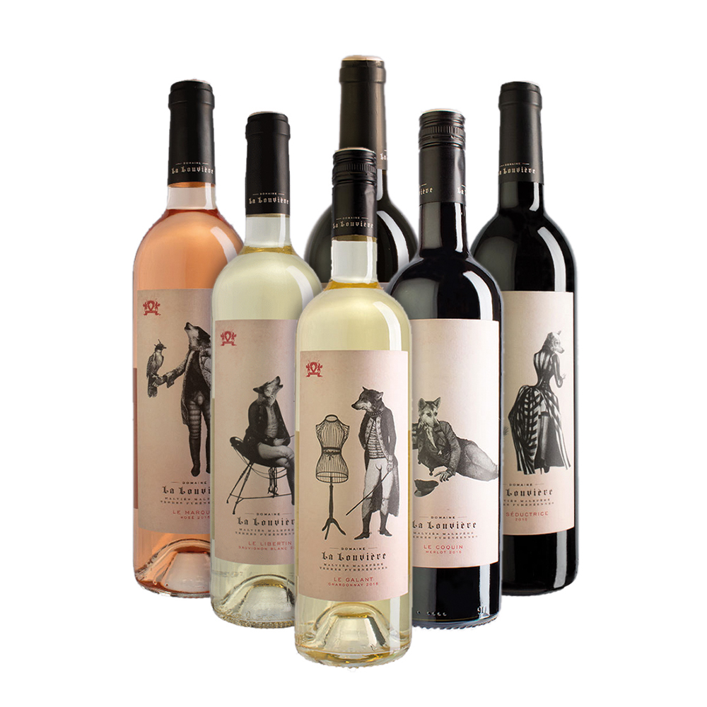 Probierpaket »Domaine La Louvière alle 6«, 6 x 750 ml