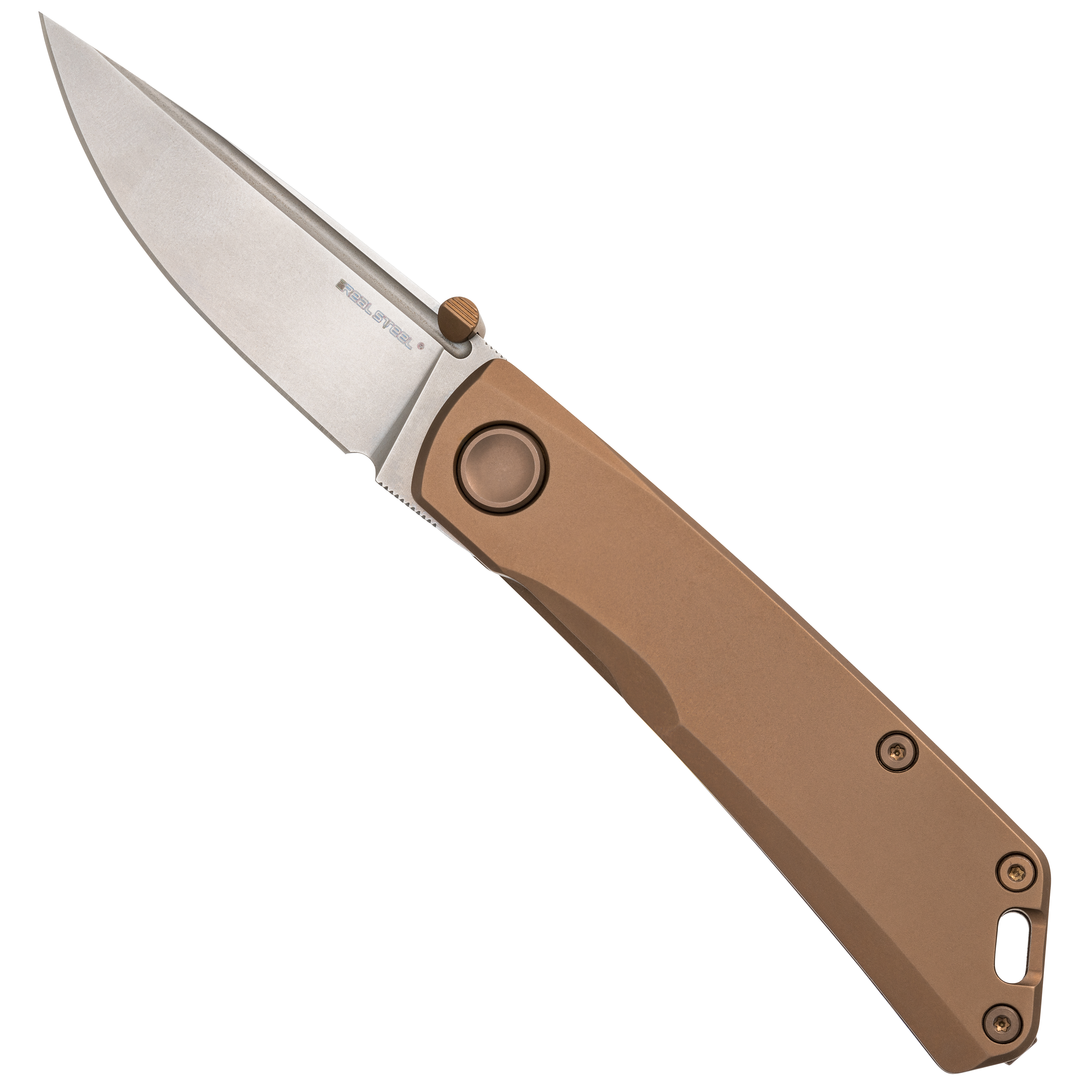 Real Steel® Luna Eco Folding Knife, Bronze