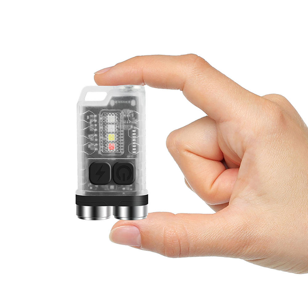 SPERAS V3 Mini-Taschenlampe mit doppelter Lichtquelle, LED, 900 lm