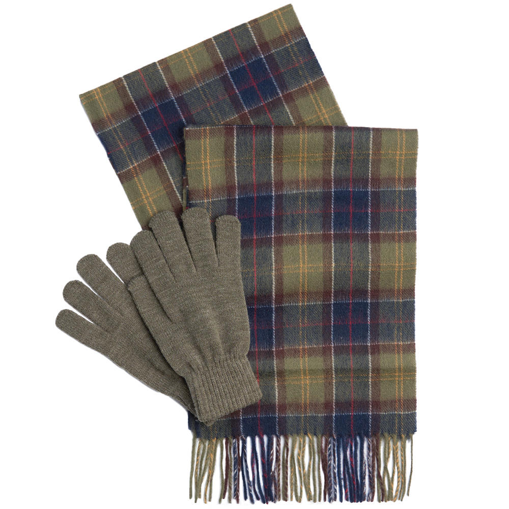 Barbour Geschenk-Set »Classic/Olive«