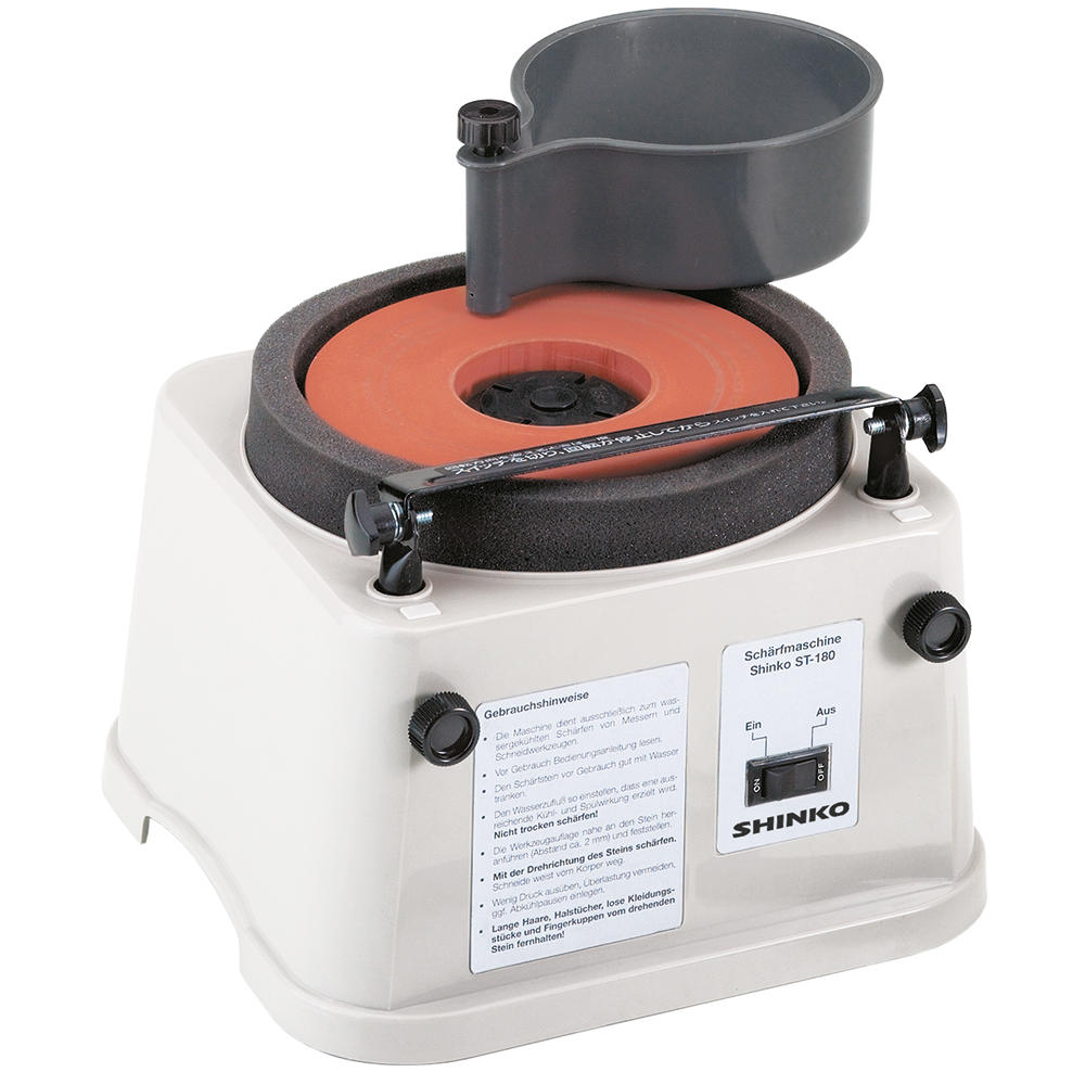 Shinko® Schärfmaschine, inklusive Stein