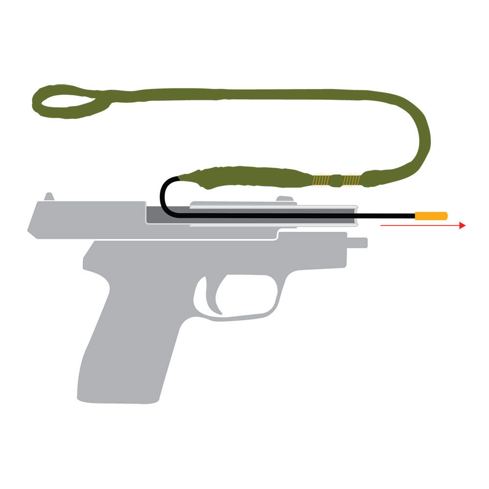 Bore Snake Viper, für Kurzwaffen, Kaliber .30/.32