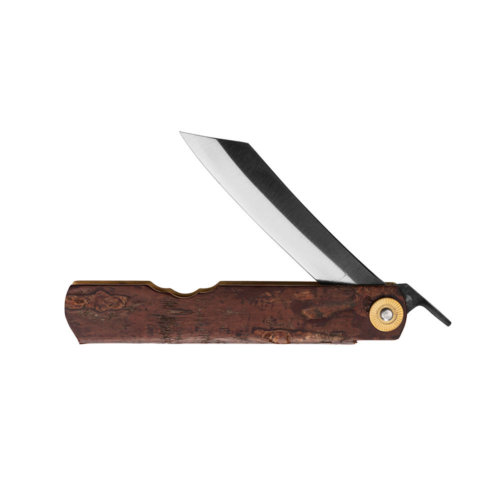 Higonokami »Kabazaiku«, Cherry Bark, Forged Skin, Small