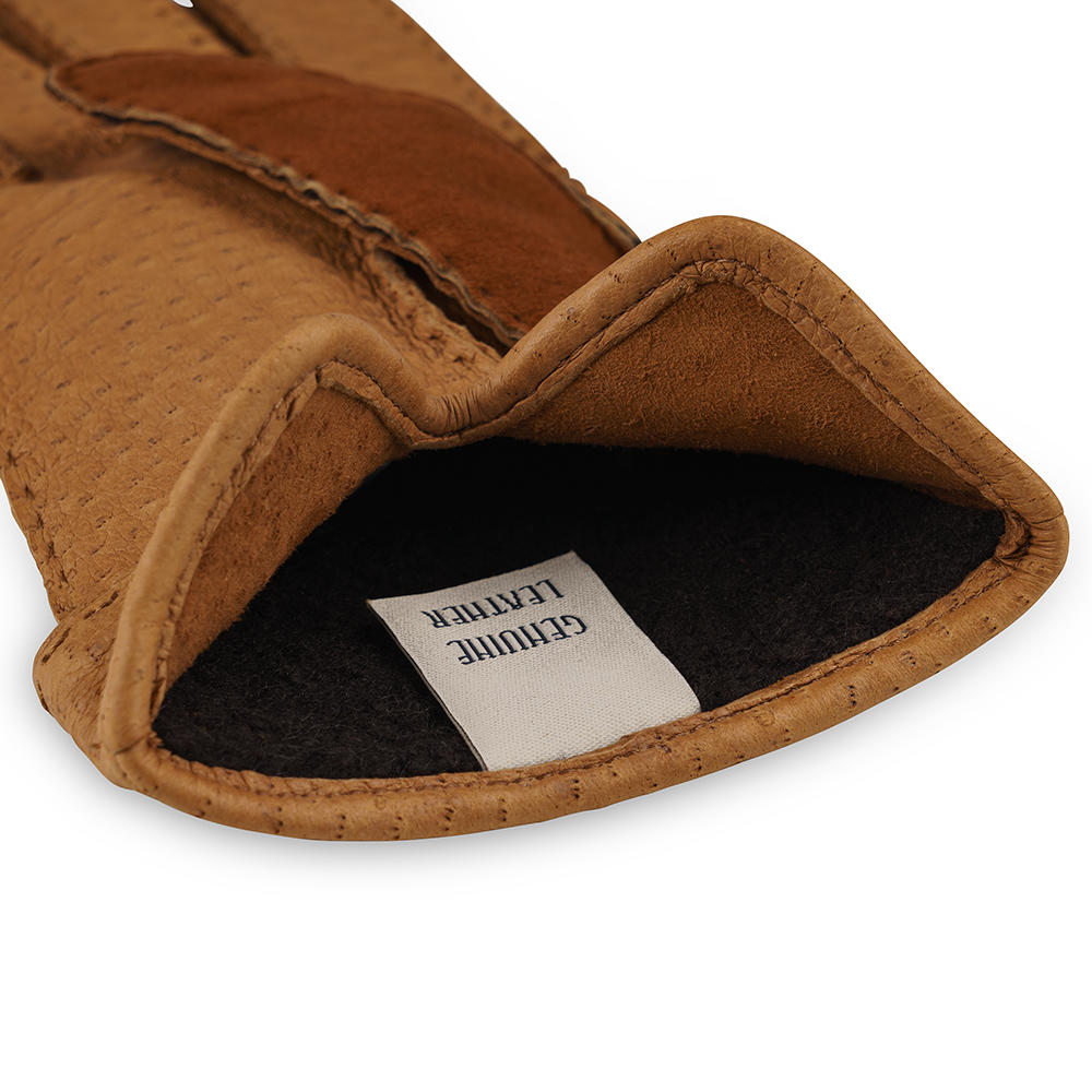 »Alizar« Ladies Gloves, Peccary Leather with Lambskin
