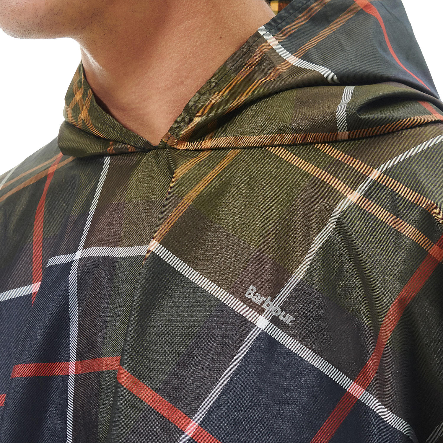 Barbour Tartan Showerproof Poncho