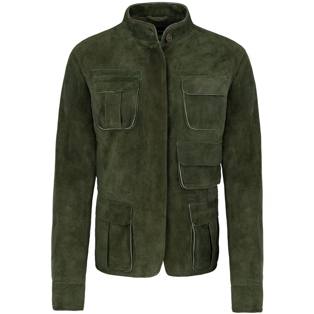 Meindl Damen Ziegenvelours Fisherman's Jacket